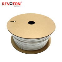 Fabricant Fourniture Personnalisable RF Rg316 Câble Coaxial Noir Blanc Bleu Câble Bas Prix Cuivre en Stock