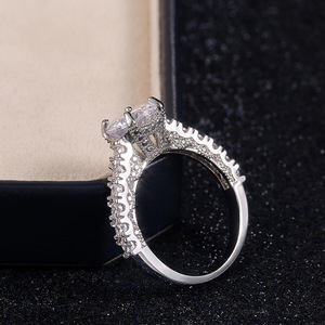 Anello da donna elegante per matrimonio, design classico, regalo di gioielleria alla moda per banchetti quotidiani - Product Image 6