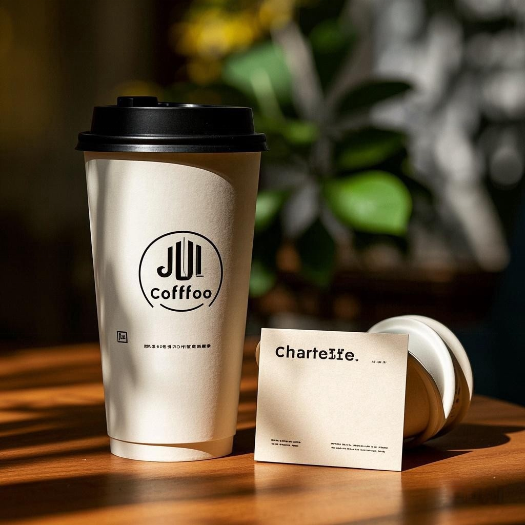Custom Printing Double Wall Waterproof Compostable Biodegradable 12oz Coffee Paper Cups Disposable For Restaurant Use