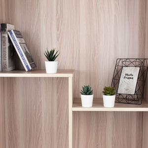 Ensemble de 3 mini-plantes succulentes en plastique - Petites plantes artificielles de bureau avec pots décoratifs - Product Image 6