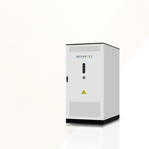 Armoire de stockage de batteries solaires LiFePO4 Renepoly 125 kW 257 kWh pour systèmes micro-réseaux industriels et commerciaux hors réseau (BESS) - Product Image 1
