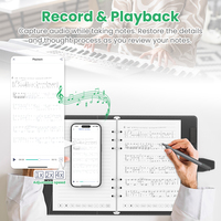NEWYES Ensemble de stylos d'écriture intelligents pour carnet de notes numériques à faible quantité minimale de commande Numériser la reconnaissance de l'écriture manuscrite de notes Smart Pen et Notebook App SyncPen