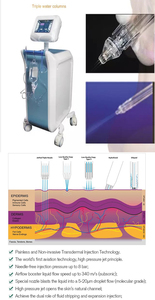 Oxy máy bay phản lực Peel máy xách tay hyperbaric buồng 6 trong 1 Facial kim cương máy bay phản lực nước Peel Máy không-kim tiêm thiết bị - Product Image 2