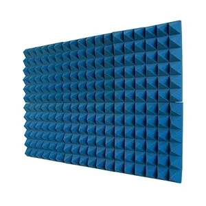 High Quality Pyramid Shape Easy Machinability Audio Sound Proofing Foam Panel Yuanyuan Sponge Acoustic Tile