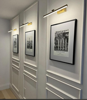 Moldura de Techo de Alta Calidad, Diseño Moderno, Decoración de Pared de Poliestireno, Ligera, Duradera y Ecológica para Hoteles