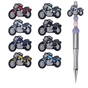 Cross-border Dongguan Handmade CLA158 Model Motorcycle <b>Silicone</b> Pendants DIY Jewelry Accessories Cute <b>Beads</b> Bracelets - Product Image 1