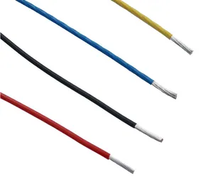 BS 3G 210 Typ C 32AWG 7/0,08 mmSC hochtemperatur-silberplattiertes PTFE-Gleitdraht