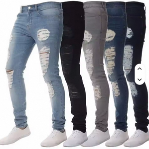 Jeans de Mezclilla de Alta Calidad, Precios Bajos, Unisex, Tallas Variadas, Corte Recto, Ajuste Delgado, Venta al Por Mayor, Todas las Temporadas, Para Todas las Edades - Product Image 5