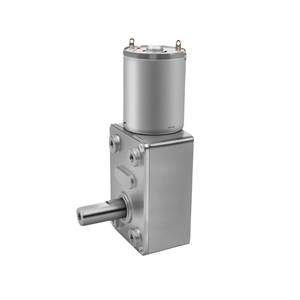 Mô-men xoắn cao nhỏ 6V 12 Volt 24V 10rpm 15rpm 50rpm nam châm vĩnh cửu DC Worm góc bên phải bánh có động cơ cho xe & thuyền - Product Image 1