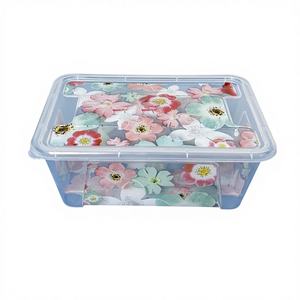 CASAMAX WL AK-3541-2 Recipiente de Plástico de 700 ml con Tapa - Diseño Atractivo - Creativo y Duradero - Origen China - 18*12*6.5 cm - Product Image 1