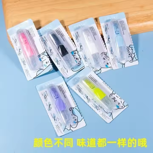Inhalateur de bâton nasal en plastique d'aromathérapie d'<span class=keywords><strong>huile</strong></span> <span class=keywords><strong>essentielle</strong></span> de marque privée d'OEM coloré Thaïlande sourire rafraîchir le cerveau inhalateur nasal - Product Image 2
