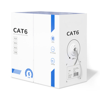 Câble LAN Cat6 haute vitesse Câble Ethernet Cat 6 CCA 305m 1000ft Utp Câble réseau Cat6 intérieur