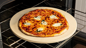 Casseroles et pierres à <span class=keywords><strong>pizza</strong></span> rondes pour barbecue en vente pour des croûtes parfaitement croustillantes - Product Image 6