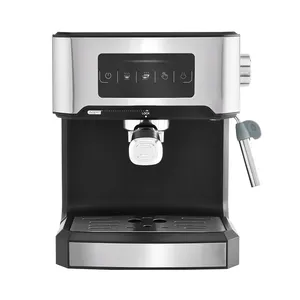 Mesin kopi komersial rumah mesin kopi Italia pembuat kopi tekanan pompa 15 Bar Oem baru desain baru