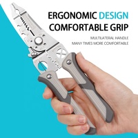 Pince à dénuder, à sertir et à couper les câbles, outils manuels pour dénudeurs de fils, coupe-câbles, pinces électriques