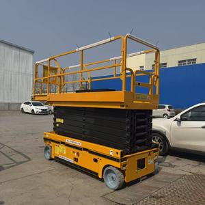 Plataforma Elevadora de Tijera Autopropulsada Eléctrica <span class=keywords><strong>Lemax</strong></span> LS10 con Certificación CE, Capacidad de 450 kg, 4-16 m - Product Image 3