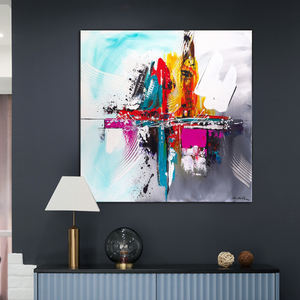 Textura pintada a mano artista Leonid afremov textura arte <span class=keywords><strong>Amsterdam</strong></span> pintura al óleo - Product Image 5