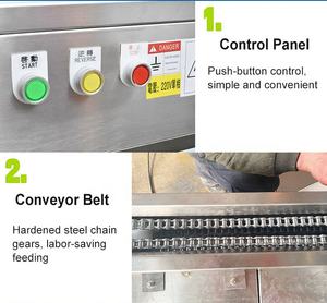 Macchina automatica per la sgranatura dei noccioli di mais 450 Kg/H macchina per la sgualco dei noccioli di mais - Product Image 5