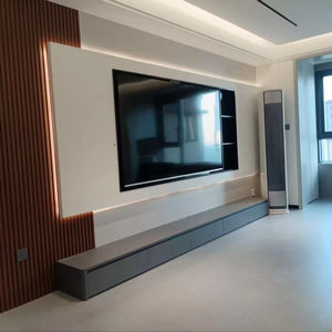 ארון טלוויזיה מודרני מעץ מלא ידידותי לסביבה וסט ארון בגדים לחדר שינה עם ארון פינת אוכל לשימוש במלון - Product Image 1