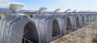 Abri pour veaux en plastique, pour l'extérieur et l'intérieur