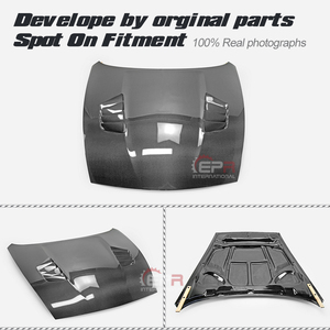 Capó Ventilado de Fibra de Carbono Estilo VRS para NISSAN 370Z Z34 2009-2019 con Pernos - Nuevo, Fácil de Instalar - Product Image 3
