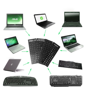 Máy Tính Xách Tay Dán Bàn Phím Tùy Chỉnh Ngôn Ngữ Nhỏ Bàn Phím Dán Thư Tây Ban Nha Arabic Pháp Pc Phổ Bàn Phím Dán - Product Image 5