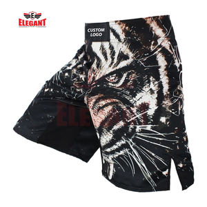 2024 Shorts MMA en Polyester conçus sur mesure Shorts de boxe Muay Thai imprimés par sublimation personnalisée en gros - Product Image 3