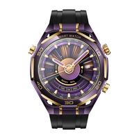 Montre connectée Sk55 PRO en acier inoxydable avec lampe de poche, appels sans fil, moniteur de fréquence cardiaque, batterie 600 mAh, étanche, suivi du sommeil