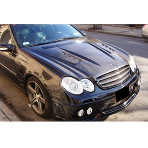 Carbonado 2003-2008 Capot en polymère renforcé de fibres de style WI pour W209 CLK & <span class=keywords><strong>W203</strong></span> <span class=keywords><strong>C55</strong></span> <span class=keywords><strong>AMG</strong></span> - Product Image 3