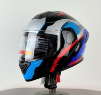 Nouveau casque de moto ouvert homologué DOT en ABS, double visière, déverrouillage rapide, toutes saisons, garantie 1 an, prix de gros