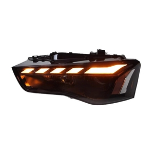 Upgrade fari per i modelli <span class=keywords><strong>Audi</strong></span> <span class=keywords><strong>A5</strong></span> 2012-2016, gruppo fari modificato con LED blu sequenziale luci di direzione Drl - Product Image 3