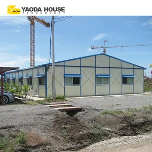 Yaoda Casa Tecnologia Facilmente Montada Casa Pré-fabricada Temporária K Tipo Casas Pré-fabricadas Para Trabalhador Dormitório