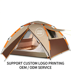 <b>Large</b> Family 3-6 People One Bedroom Four-season Camping <b>Tent</b> with Quick Automatic Opening and High Waterproof Rating - Product Image 6