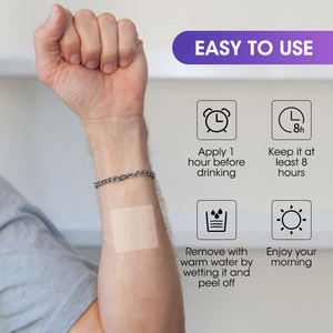 Precio más bajo, parches antiresaca, recuperación del cuidado del cuerpo borracho, alivio de la resaca, servicio personalizado al por mayor - Product Image 6