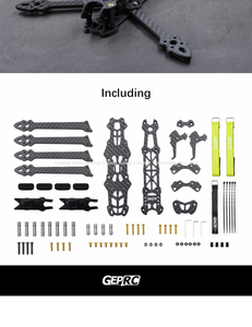GEPRC Mark4 5 pouces/6 pouces/7 pouces, cadre de quadricoptère FPV de course et de freestyle avec bras de 5 mm, type H, léger, pour moteurs, pour garçons - Product Image 6
