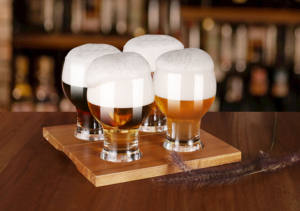 Fournisseur d'usine, échantillon gratuit, logo personnalisé, ensemble de verres à bière et à vin sans plomb avec 4 verres à bière artisanale, 1 palette en bois, verres de 16 oz - Product Image 4