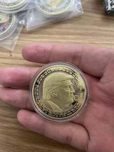 Monedas personalizadas chapadas en oro plateado Monedas conmemorativas del segundo período presidencial Monedas MAGA - Product Image 4