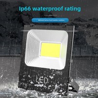 Lampu Sorot LED Daya Tinggi Tahan Air IP66 untuk Luar Ruangan, Sudut Sinar 90°, Cakupan Area Luas, Super Terang untuk Halaman