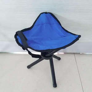 पोर्टेबल हल्के आधुनिक मछली चेयर टिकाऊ लोहे के आउटडोर फर्नीचर क्वाड बीच शिविर लगाने वाली कुर्सी बैग - Product Image 2