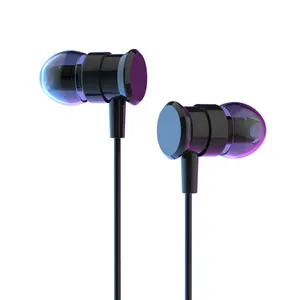 MOXOM In Ear Hoofdtelefoon Bedrade Koptelefoon met Microfoon Mic Stereo en Volumeregeling