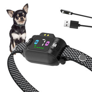 TAMANHO 7 Níveis Alta Sensibilidade Mini Parar Barking Training Bark Control Collar Sem Choque Inofensivo Vibração Segura Anti Bark Collar - Product Image 1