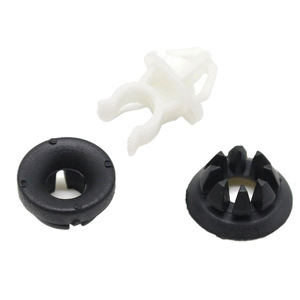 Clips de Fijación para Varilla de Soporte del Capó del Motor Honda 91503-SS0-003, Sujetadores de Plástico Blanco y Negro para Repuesto y Reparación - Product Image 1