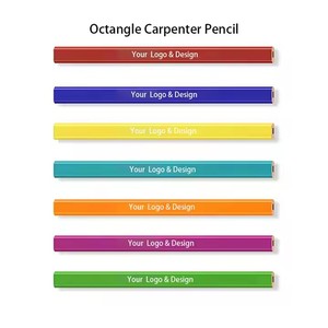 <span class=keywords><strong>Crayon</strong></span> <span class=keywords><strong>de</strong></span> menuisier <span class=keywords><strong>de</strong></span> haute qualité, équipé d'un <span class=keywords><strong>taille</strong></span>-<span class=keywords><strong>crayon</strong></span>, utilisé par les constructeurs pour la construction <span class=keywords><strong>de</strong></span> crayons <span class=keywords><strong>de</strong></span> menuisier plats - Product Image 6