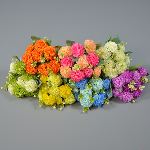 Fleurs artificielles de chrysanthème en soie, branche de 30 cm à 100 cm, multicolores, décoration intérieure, accessoires de mariage, photographie - Product Image 1