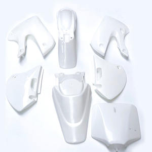 Kit de carenado de cubierta de plástico para motocicleta, guardabarros trasero y delantero de 7 piezas, placa para motocicleta KLX BBR, <span class=keywords><strong>Motocross</strong></span> chino - Product Image 2