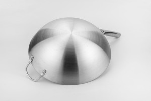 Sartén <span class=keywords><strong>de</strong></span> <span class=keywords><strong>acero</strong></span> inoxidable para freír, <span class=keywords><strong>wok</strong></span> ss <span class=keywords><strong>de</strong></span> fondo redondo <span class=keywords><strong>de</strong></span> alto rendimiento <span class=keywords><strong>de</strong></span> buena calidad - Product Image 4