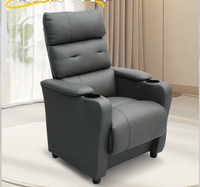 Canapé de cinéma commercial, canapé combiné pour cinéma IMAX, siège en cuir cousu à la main, résistant aux griffes de chat, canapé confortable et paresseux