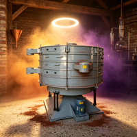 Machine à tamiser les poudres protéinées QINNY, haute précision, qualité alimentaire 304, tamiseur circulaire oscillant, écran rotatif, moteur silencieux