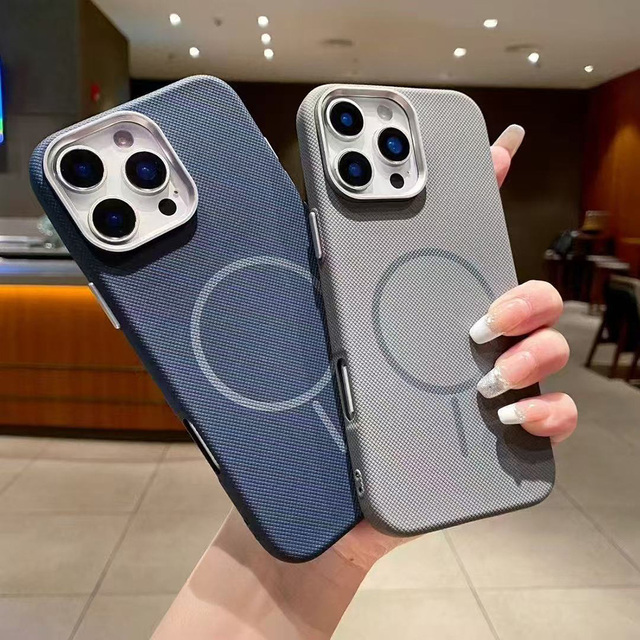 2026 Business Magnet Soft TPU Leather Wireless Charging Mobile Phone Case Accessory for iPhone 15 Pro Max 16 14 13 12 11 17 XR