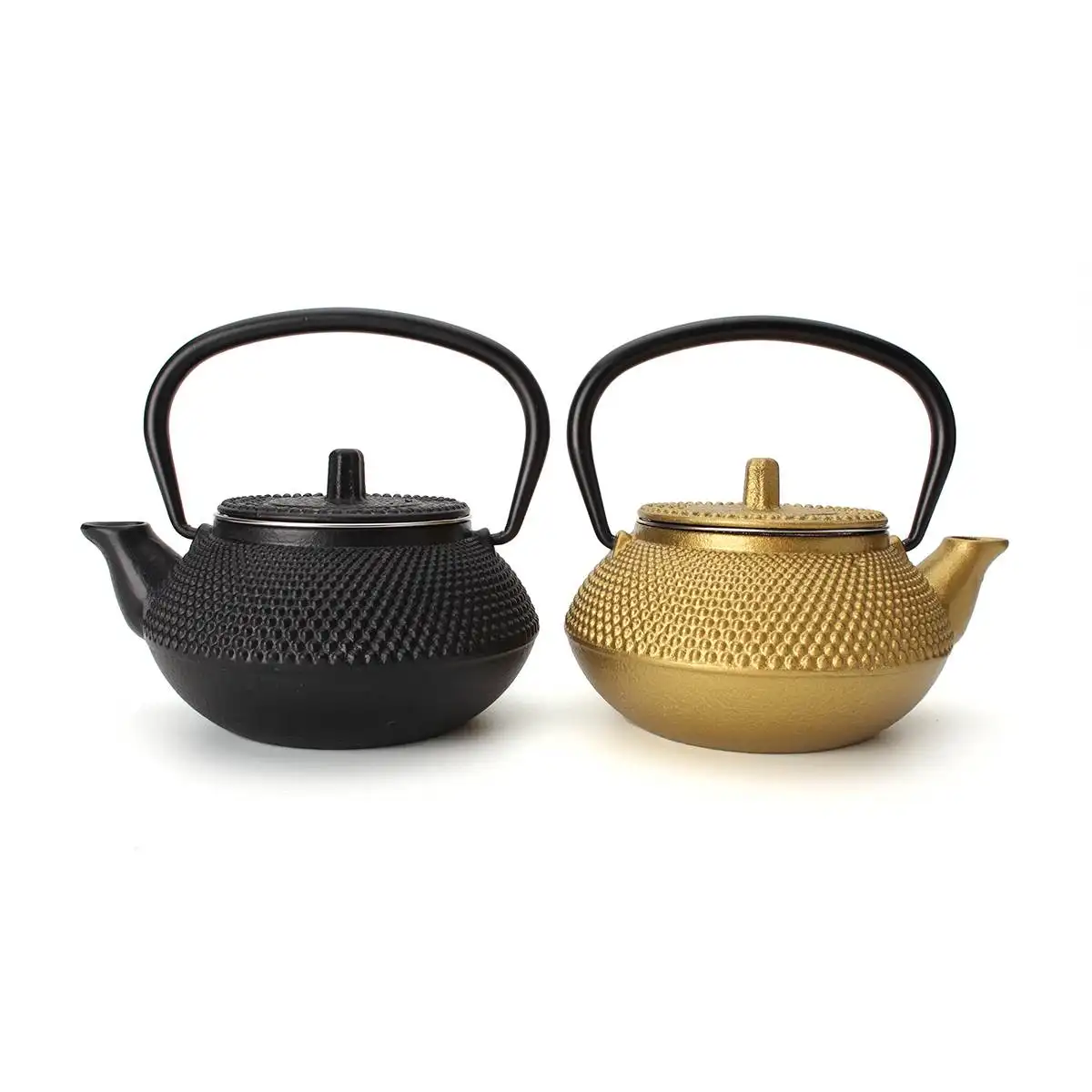 300ml Japanese Style Kettle Small Enamel Cast Iron Teapot With Strainer Flower Tea Puer Kettle Coffee Teapot
